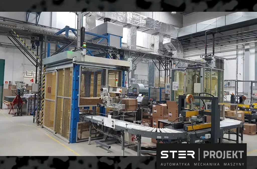 (NOVOL) kompletna linia do chłodzenia, pakowania i paletyzacji puszek