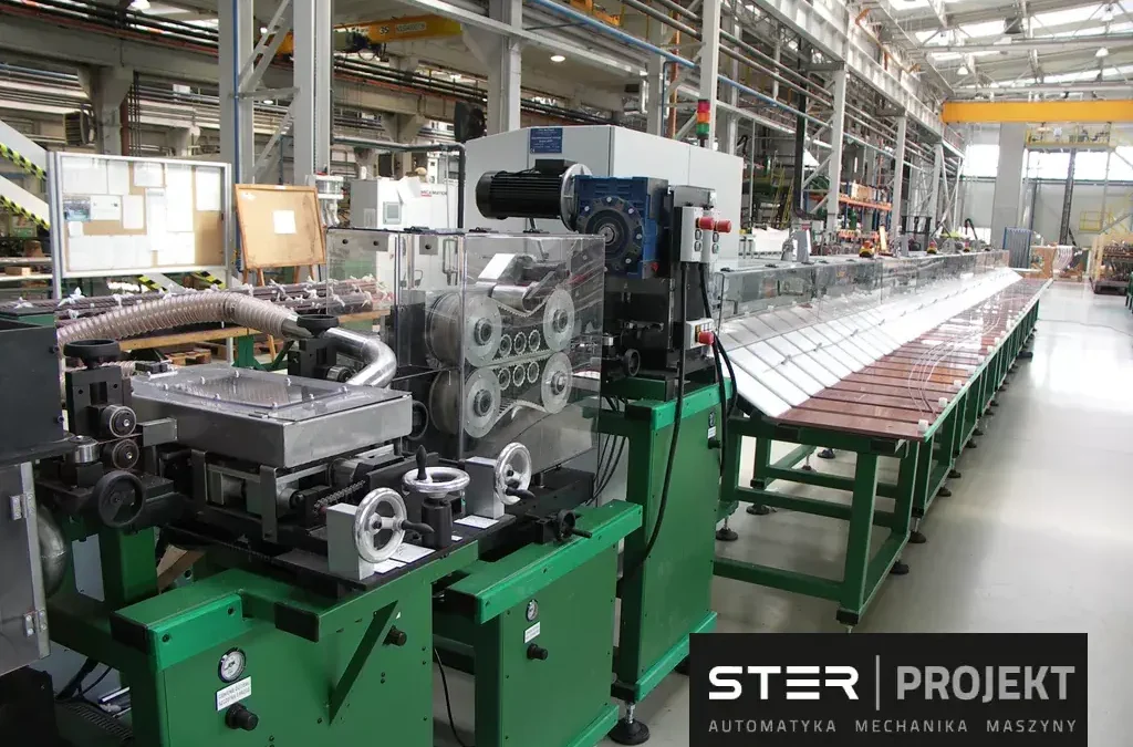 Linia do ciecia i odizolowania końcówek drutów do generatorów